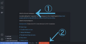 VSCodeのrust-analyzerのエラー「Failed to discover workspace」